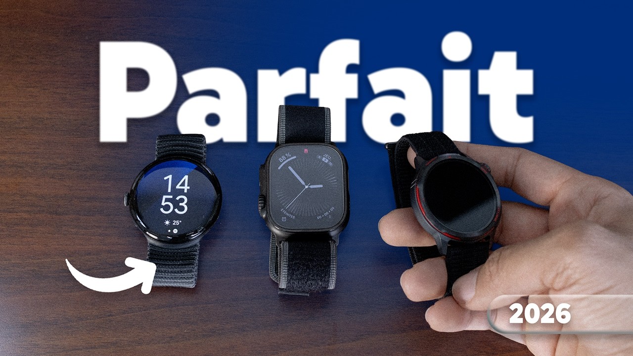 🤯 J’ai enfin trouvé la MEILLEURE montre connectée en 2026 !