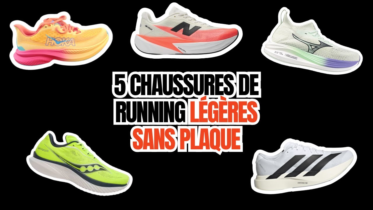 Top 5 chaussures de running légères, rapides... et sans plaque ! (sélection 2025)