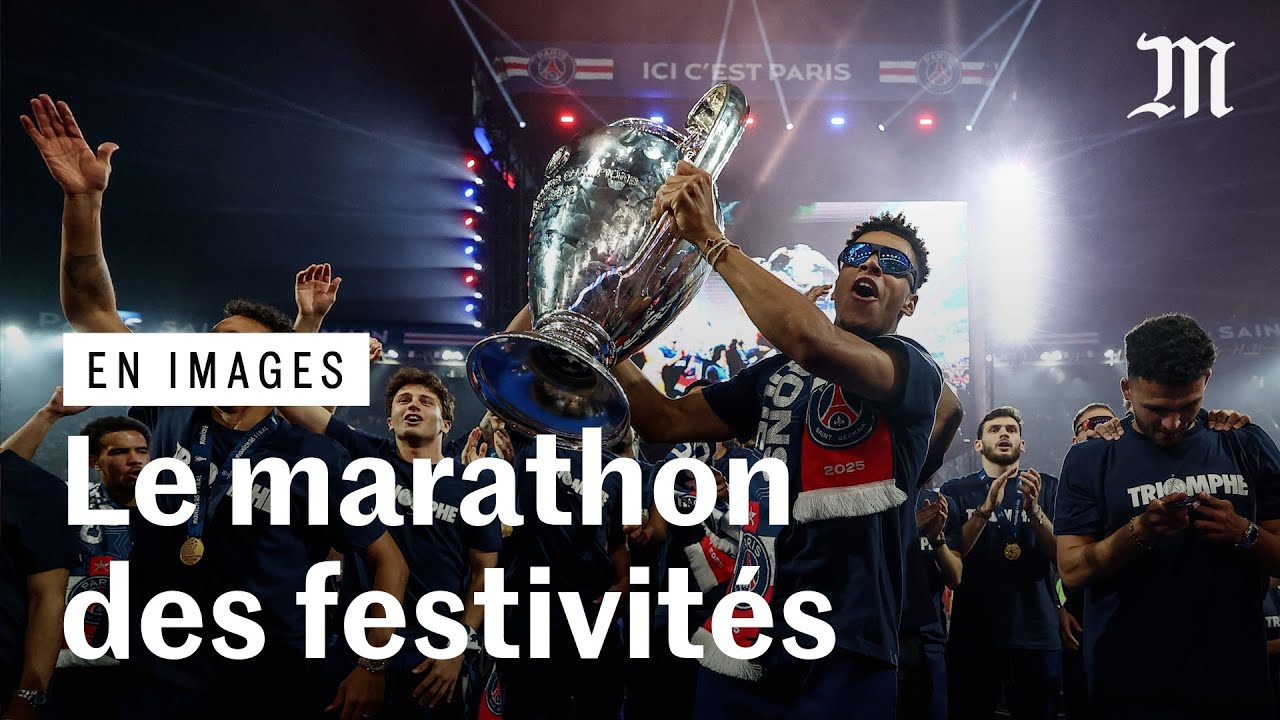 Champs Elysées, Parc des Princes, Elysée : le PSG fête sa victoire à Paris