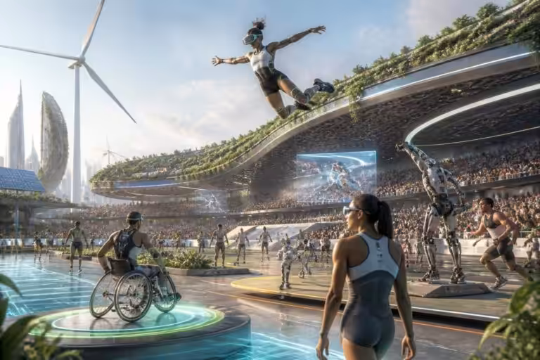 découvrez les jo 2060 avec une immersion totale, des défis accélérés, une inclusivité renforcée et une adaptation climatique intégrée au cœur du programme sportif.