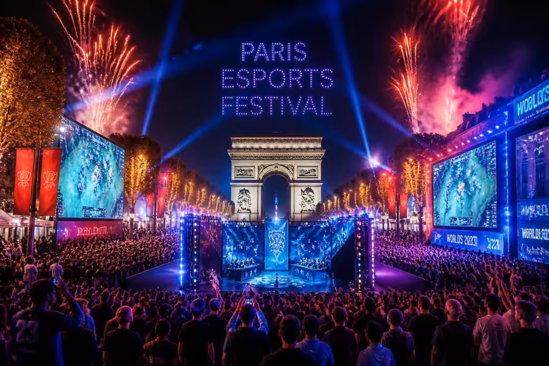 découvrez comment les champs-élysées se transforment pour le esports festival, un événement exceptionnel où la capitale célèbre la révolution du jeu vidéo et l'univers compétitif.