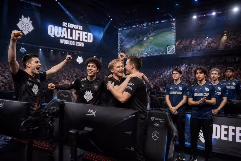 g2 esports se qualifie pour les worlds 2025 tandis que la karmine corp devra patienter avant de rejoindre la compétition internationale.